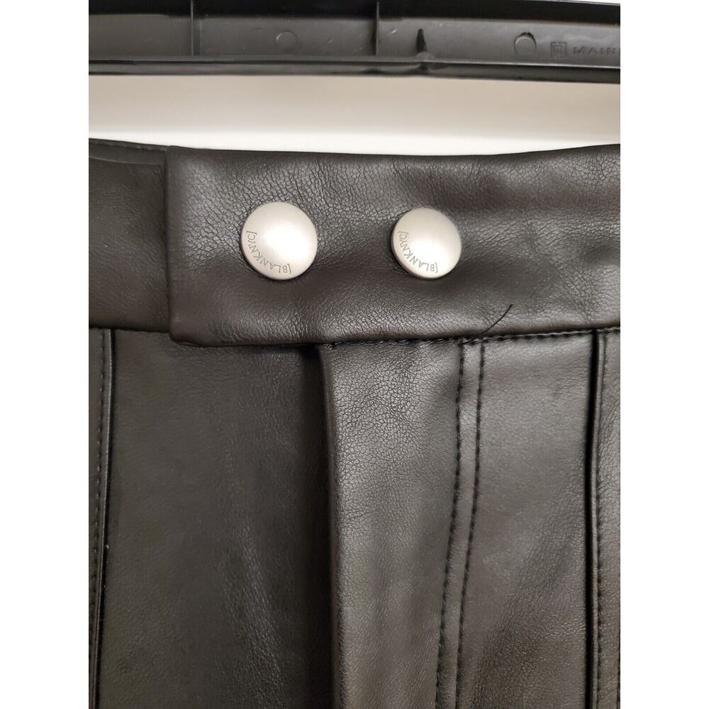 Women's BlankNYC "The Baxter" Black Faux Leather Pleather Pants | Size 26 - Picture 5 of 11